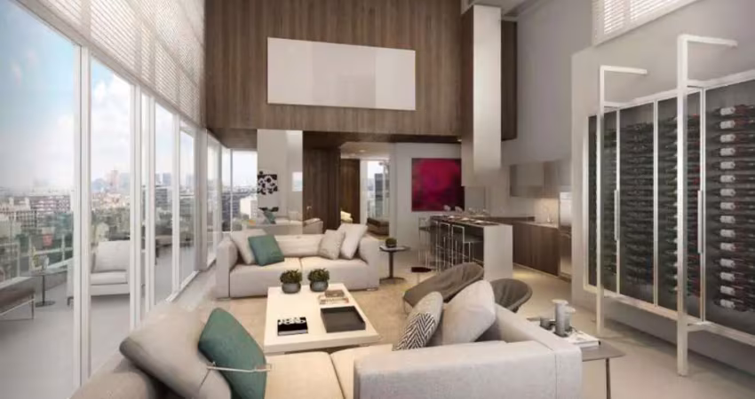 Cobertura duplex para venda em são paulo, jardim paulistano, 3 dormitórios, 3 suítes, 5 banheiros, 4 vagas