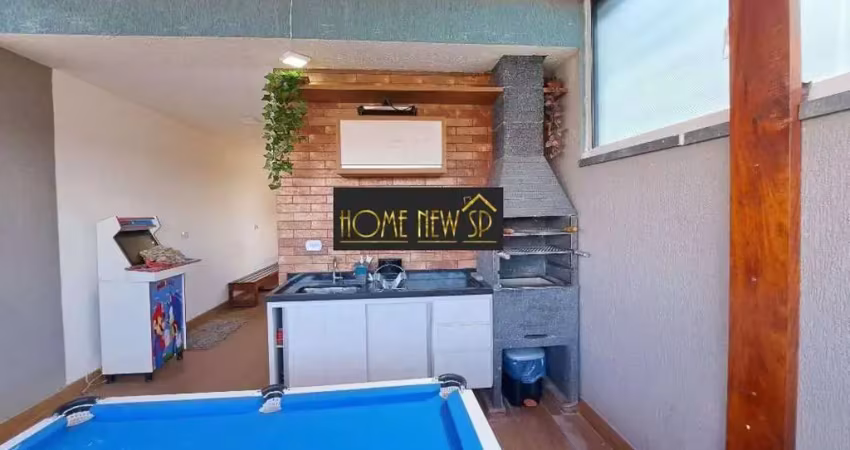 Casa em condomínio para venda em são paulo, vila ré, 2 dormitórios, 2 suítes, 3 banheiros, 2 vagas