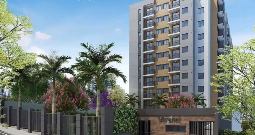 Apartamento vivenci guaínases 2 dormitórios com sacada