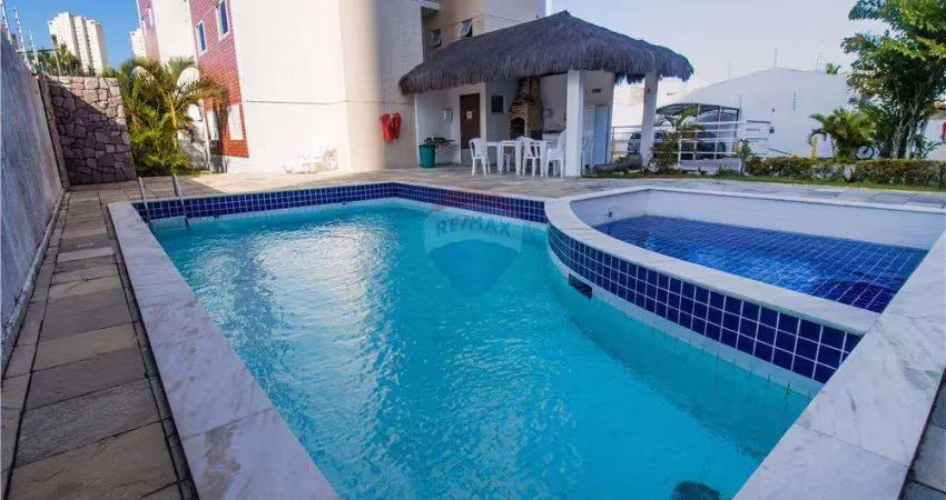 Apartamento com 2 dormitórios sendo 1 suíte em Capim Macio - Residencial Recanto da Lua.
