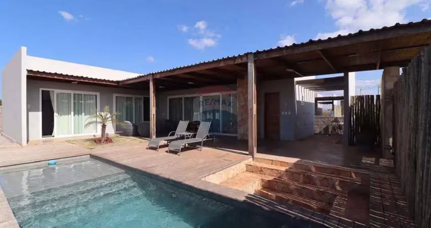 Casa mobiliada no condomínio uhane em são miguel do gostoso