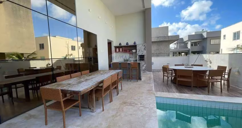 ALUGUEL - CASA 5 SUÍTES NO CONDOMÍNIO FECHADO FLORA BOULEVARD EM PONTA NEGRA, NATAL/RN