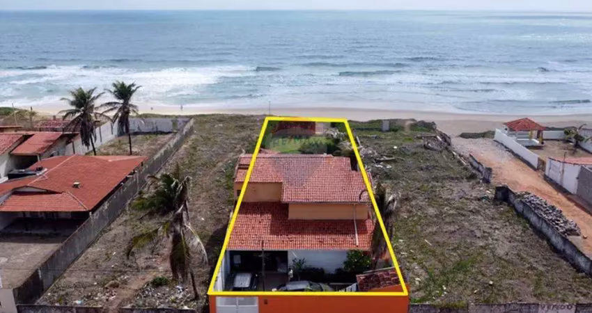 Casa Duplex, Beira mar na Praia de Búzius, com 6 dormitórios