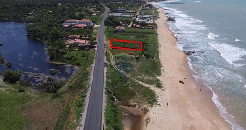 Terreno beira mar escriturado na Praia de São José