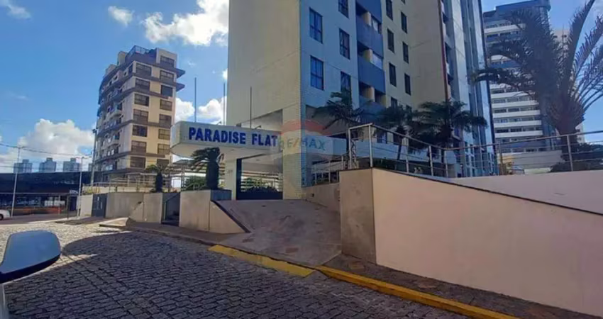 Aluguel anual, paradise flat, em ponta negra, 2 dormitórios, totalmente mobiliado