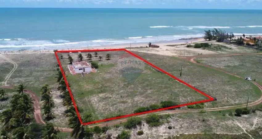 Terreno beira-mar de 7.920 m² com escritura pública em são josé