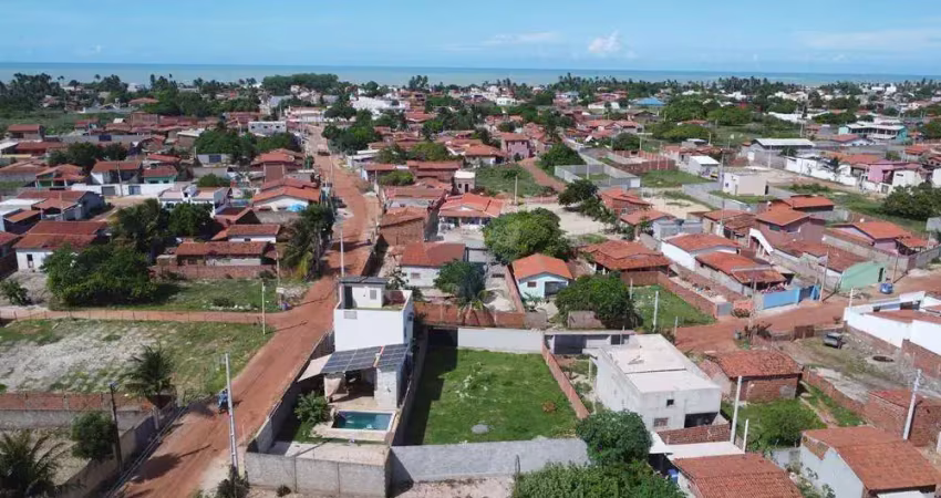 Terreno com 312 m² no centro de são miguel do gostoso