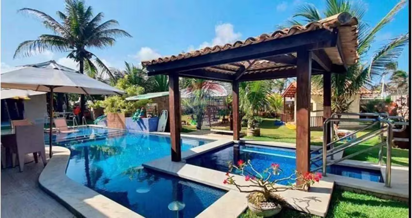 VENDA DE CASA DE LUXO Á BEIRA MAR NA PRAIA DE GRAÇANDU LITORAL NORTE DE NATAL/RN