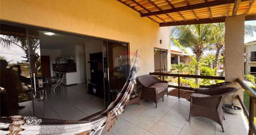 Apartamento mobiliado de 2/4 no condomínio shamballa, são miguel do gostoso
