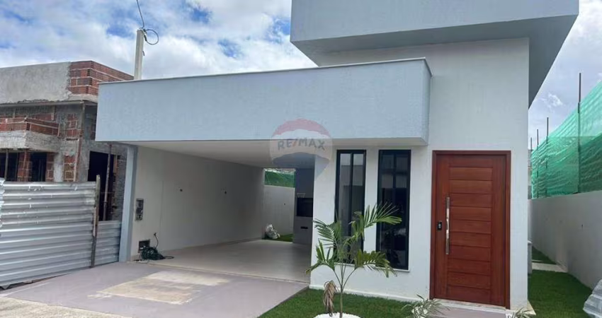 Casa à venda com 3 quartos e 124 m2 Condomínio Ecoville 2 R$ 480 mil - Cajupiranga, Parnamirim/RN