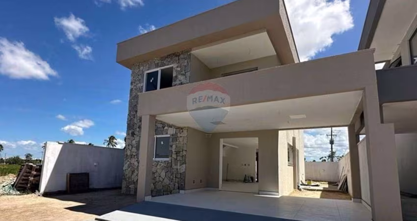 Venda de casa duplex com 4 Suítes em MONTREAL Condomínio Clube – Vida Nova, Parnamirim/RN - FINANCIAMENTO FACILITADO