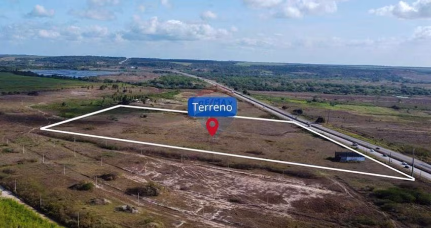 ALUGO Terreno Com 70.000 m² Nas Margens da BR-101 - São José do Mipibu