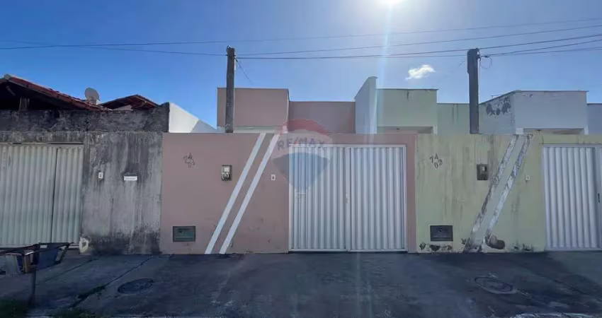 Casa térrea com 2 quartos e 2 banheiros à venda – alameda dos jardins, nova esperança – parnamirim/rn