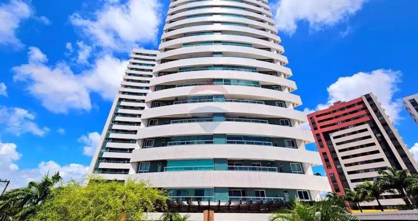 Apart. com 100 m² no cond. bossa nova em nova parnamirim, 3 dorms c/ suíte, 2 vagas