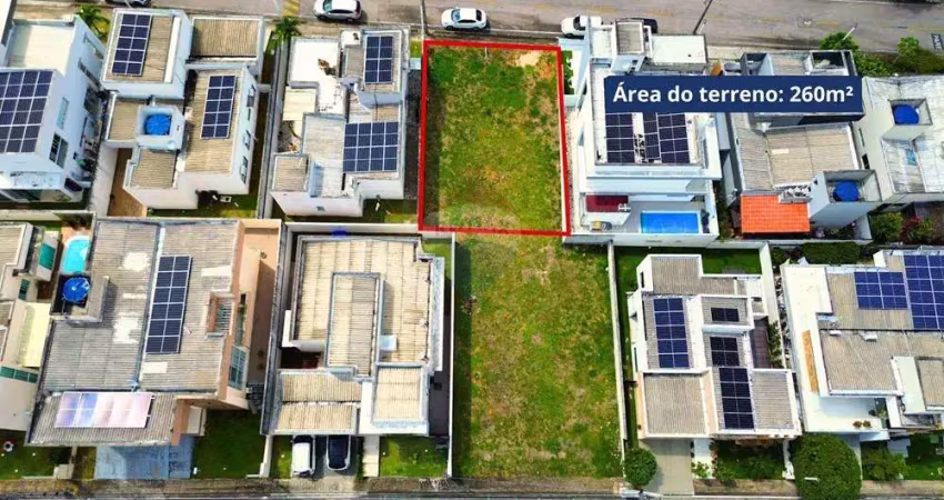 Terreno em nova parnamirim no condomínio.  lote com 260m² no novo leblon condomínio clube. posição nascente e com escritura  pública