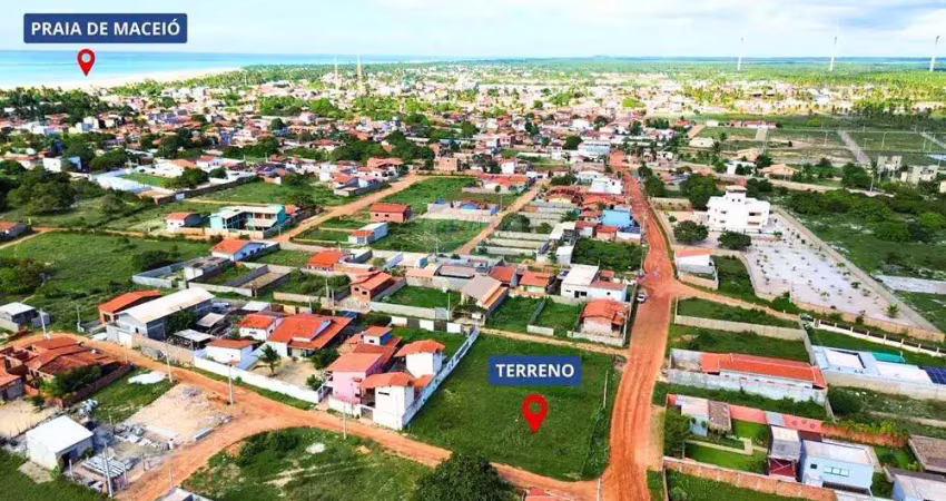 Terreno de 600 m² à venda em são miguel do gostoso/rn