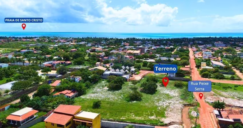 Loteamento em são miguel do gostoso - bairro: santo cristo