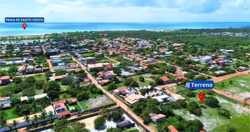 Terreno com 354,68 m² a venda em são miguel do gostoso