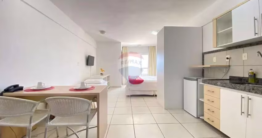 Flat à venda no terrazo ponta negra – mobiliado, vista mar e localização estratégica!