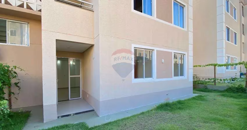 Apartamento térreo com quintal privativo para alugar no mirantes caminho do mar em pium