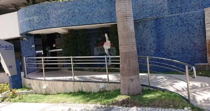 Apartamento mobiliado com vista panorâmica para o mar – residencial cristallo, ponta negra (13º andar)