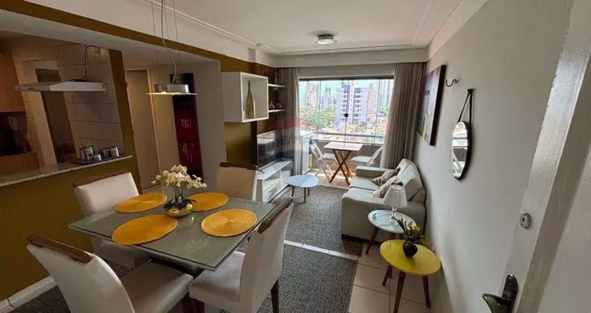 Lindo apartamento de 2/4, mobiliado e com vista mar, no condomínio therramare, ponta negra - natal/rn