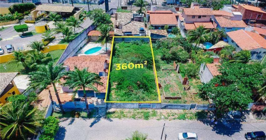 Terreno em ponta negra c/ 360 m² ao lado do cond. corais de pn