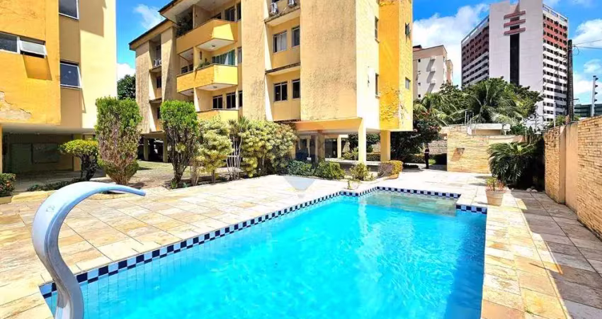 Apart. em capim macio c/ 70 m², 3 dorms, c/ suíte, lado sombra, ventilado,