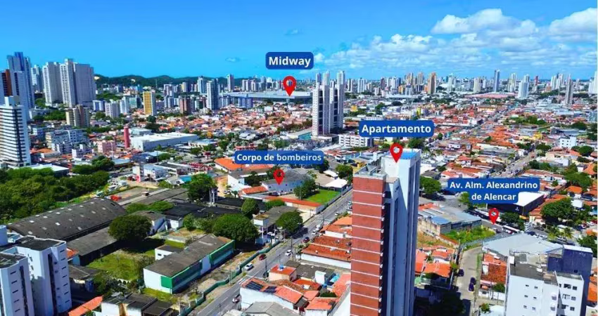 Venda - cond. resid. atalanta apartamento com 94m² com 3 dormitório sendo uma suíte, no barro vermelho - natal/rn
