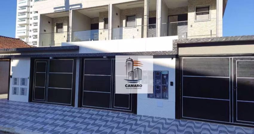Sobrado com 2 dormitórios à venda, 104 m² por R$ 460.000,00 - Caiçara - Praia Grande/SP