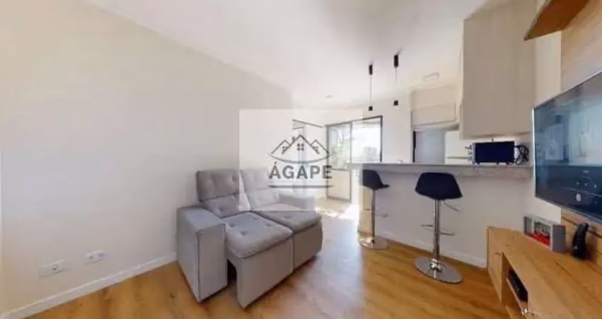 Studio com 30m2 semi-mobiliado / shop portal  -  são paulo