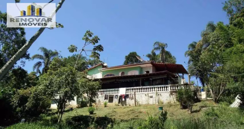Chácara com 4 dormitórios à venda, 2890 m² por r$ 650.000,00 - centro - biritiba mirim/sp