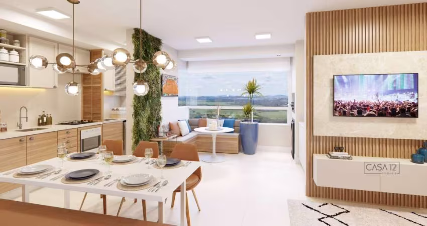 Apartamento com 2 dormitórios à venda, 63 m² por R$ 868.000,00 - Jardim das Colinas - São José dos Campos/SP