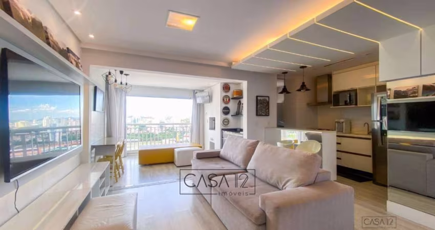 Apartamento com 1 suíte à venda, 65 m² por R$ 759.000 - Jardim Aquarius - São José dos Campos/SP