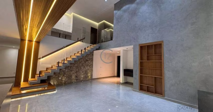 Sobrado com 4 suítes e lazer com piscina aquecida e academia à venda, 427 m² por R$ 3.380.000 - Urbanova - São José dos Campos/SP