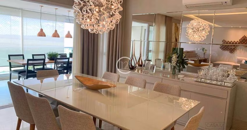 Apartamento mobiliado com 4 dormitórios (3 suítes) à venda, 245 m² por R$ 3.620.000 - Jardim das Colinas - São José dos Campos/SP