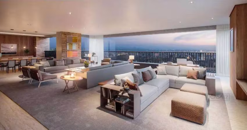 Apartamento com 5 suítes à venda, 505 m² por r$ 4.600.000 - jardim aquarius - são josé dos campos/sp