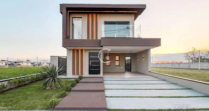 Sobrado novo com 3 dormitórios à venda, 232 m² por r$ 1.490.000 - vereda dos campos - são josé dos campos/sp