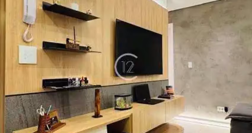 Apartamento mobiliado com 2 dormitórios à venda, 56 m² por r$ 860.000 - jardim oswaldo cruz - são josé dos campos/sp