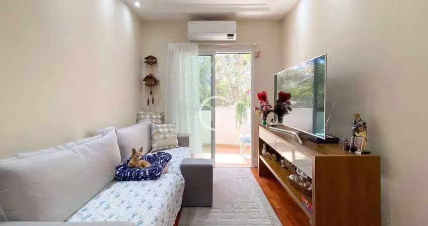 Apartamento reformado com 2 dormitórios à venda, 55 m² por r$ 550.000 - vila ema - são josé dos campos/sp