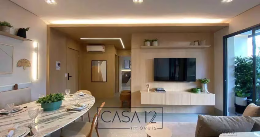 Apartamento com 2 dormitórios à venda, 70 m² por r$ 1.030.000,00 - jardim aquarius - são josé dos campos/sp