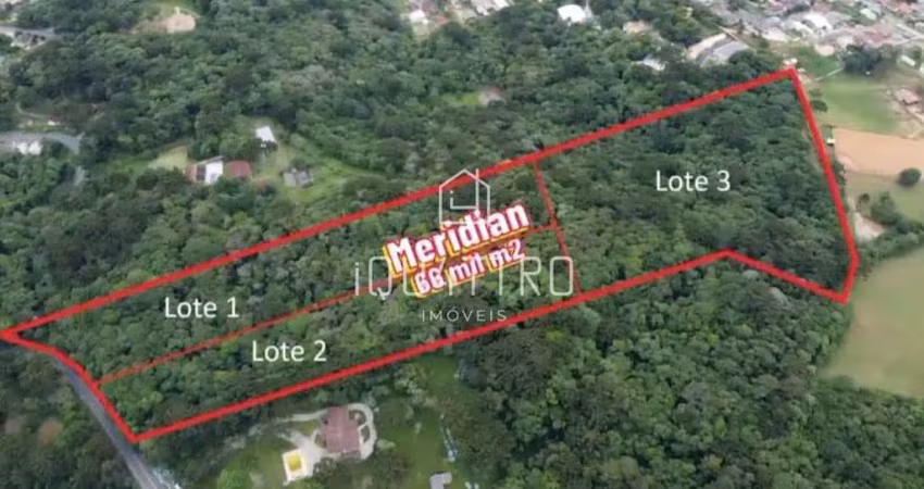 Área rural em campo largo, terreno com 66 mil m  no bairro ferraria em cl