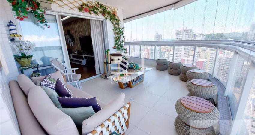 Apartamento Alto Padrão 4 Dormitórios Canto do Forte Praia Grande SP.