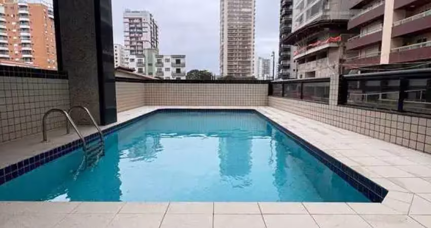 Á venda apartamento 2 dormitório.vista mar guilhermina. praia grande sp.