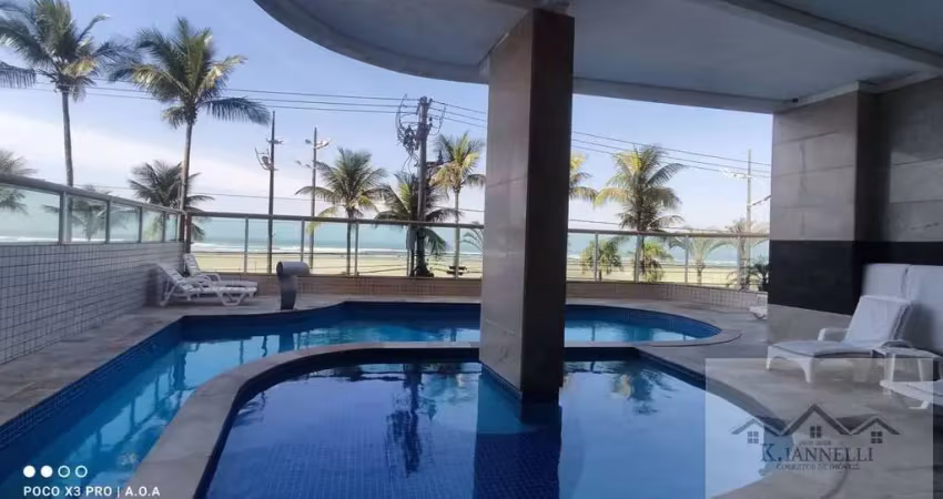 Magnífico apartamento alto padrão frente mar com 3 suítes na aviação