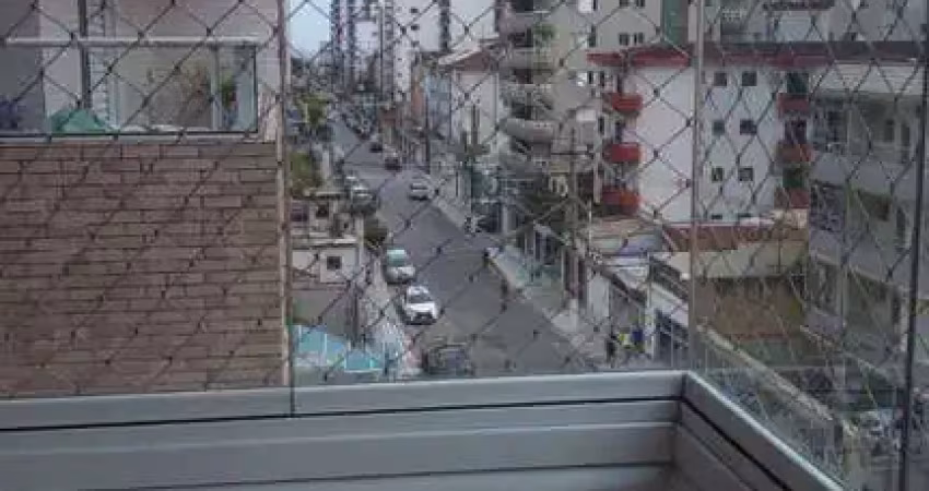 Apartamento 02 dormitórios sacada aceita permuta em santos - r$ 540.000