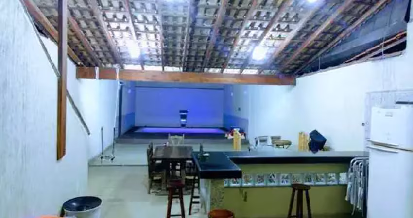 Casa residencial + salão comercial á venda / boqueirão / praia grande sp