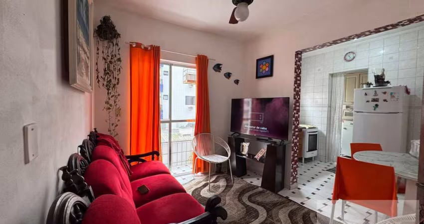 Apartamento 1 Dormitório / Elevador  / Guilhermina Praia Grande SP