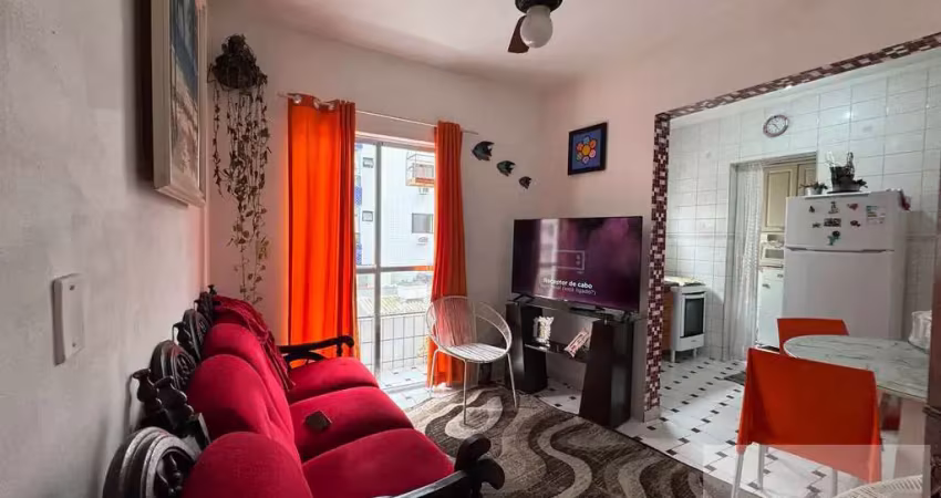 Apartamento 1 Dormitório / Elevador  / Guilhermina Praia Grande SP
