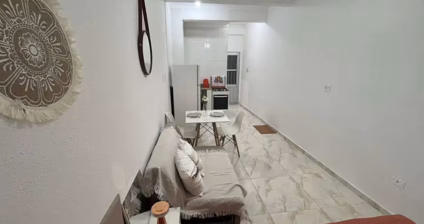 Apartamento kitão grande vista mar aviação - r$ 195.000